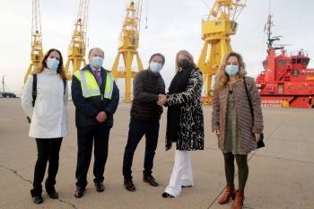 el puerto de huelva centra su nueva estrategia en atraer buques de cruceros de alto nivel al muelle de levante 